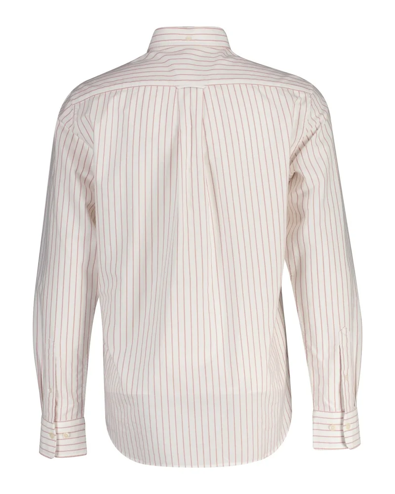 غانت قميص أكسفورد كلاسيك مخطط عادي